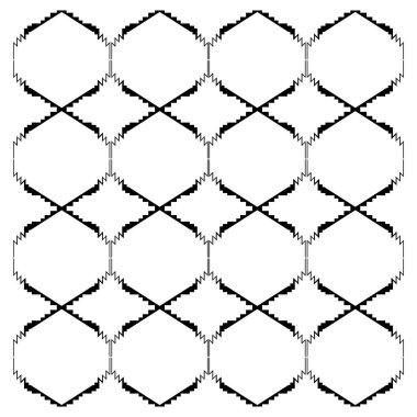 Lüks tasarım Süsler, Aztekler siyah beyaz