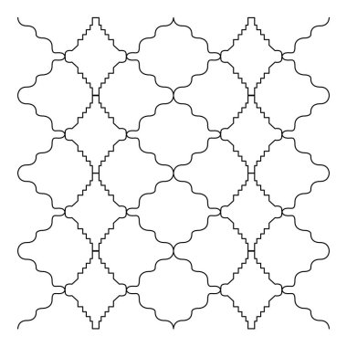 Lüks tasarım Süsler, Aztekler siyah beyaz