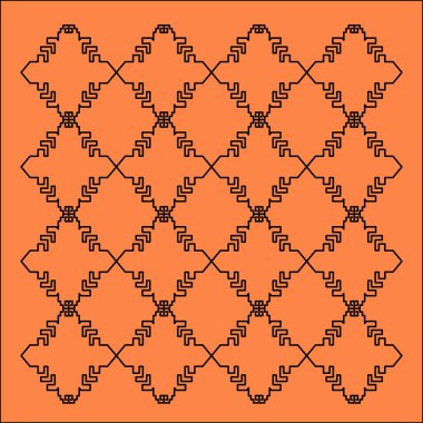 Lüks tasarım Süsler, Aztekler siyah beyaz