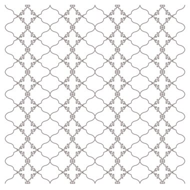 Lüks tasarım Süsler, Aztekler siyah beyaz