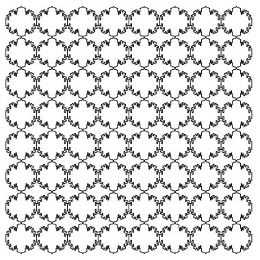 Lüks tasarım Süsler, Aztekler siyah beyaz