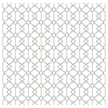 Lüks tasarım Süsler, siyah beyaz Aztekler