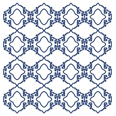 Lüks tasarım Süsler, siyah beyaz Aztekler