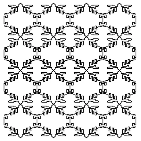 Lüks tasarım Süsler, siyah beyaz Aztekler