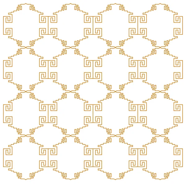 Luxury Design Ornamental Aztekleri Pattern Background — Stok Vektör