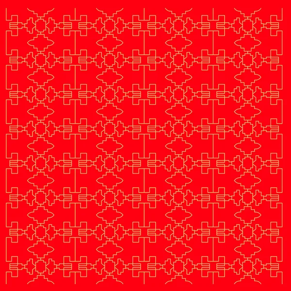 Luxury Design Ornamental Aztecs Pattern Zpět — Stockový vektor