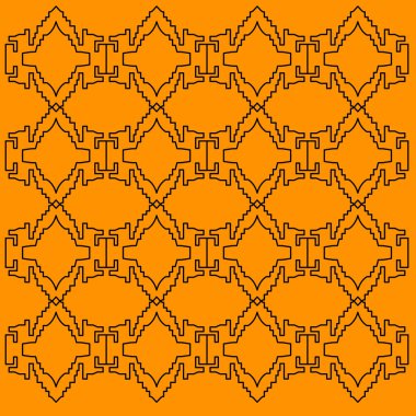 LUXURY DESIGN ORNAMENTAL AZTEKLERİ PATTERN, BACKground