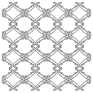 LUXURY DESIGN ORNAMENTAL AZTEKLERİ PATTERN, BACKground