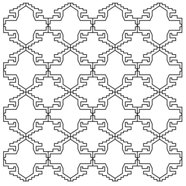 LUXURY DESIGN ORNAMENTAL AZTEKLERİ PATTERN, BACKground