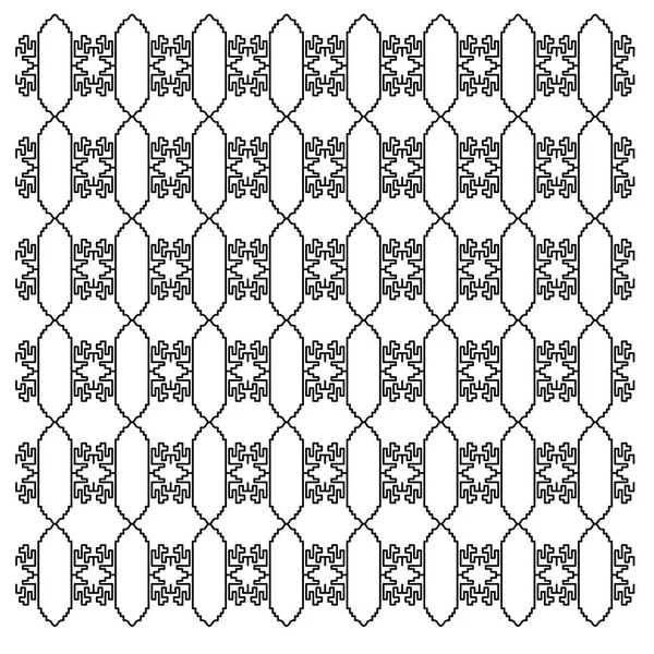 Luxus Design Ornamental Aztecs Pattern Hintergrund — Stockvektor