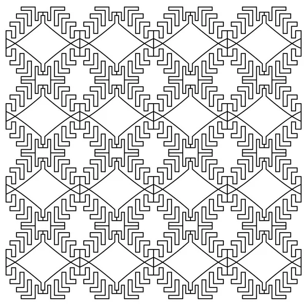 Luxury Design Ornaic Aztecs Pattern Background — 图库矢量图片