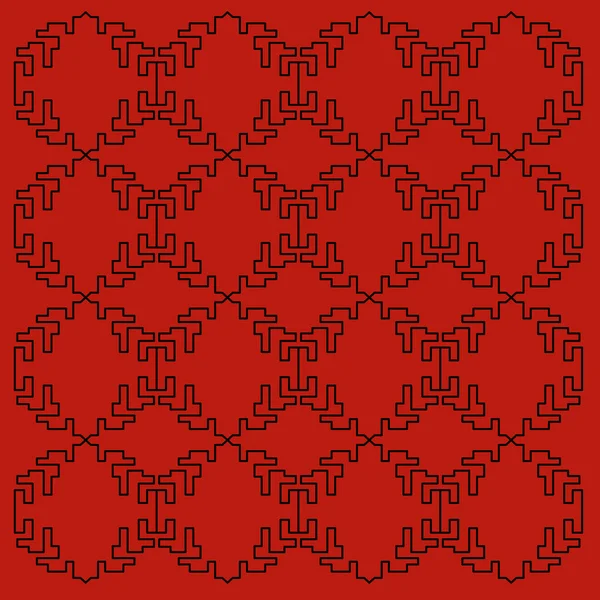 Diseño Lujo Azteces Ornamentales Patrón Antecedentes — Archivo Imágenes Vectoriales