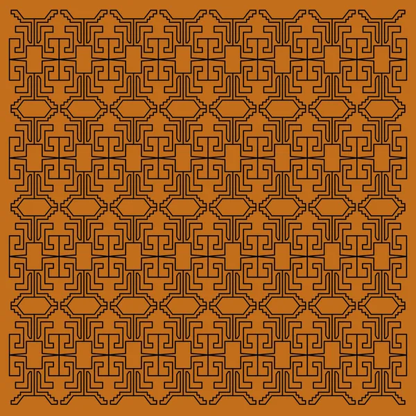 Luxury Design Ornamental Aztekleri Pattern Background — Stok Vektör
