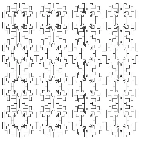 Aztecs Padrão Geométrico Resumo Textura —  Vetores de Stock