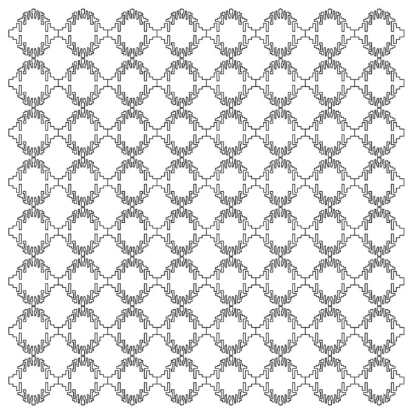 Aztecs Geometrico Abstract Design Pattern Texture — Vettoriale Stock