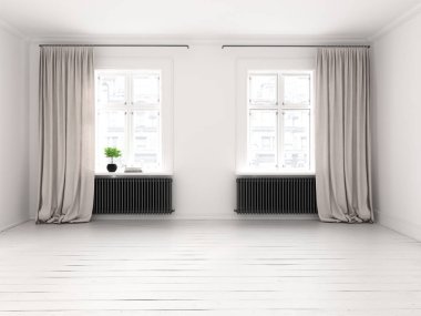 Boş Oda 3 D işleme iç