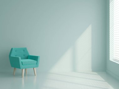 Modern iç mekan tasarımları 3d render parçası