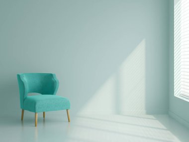 Modern iç mekan tasarımları 3d render parçası