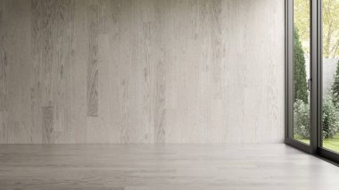 İç boş oda 3d render