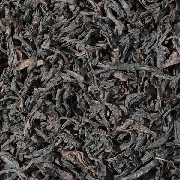 背景やテクスチャのために完全に適した紅茶組成物 多くの種類と つの正方形写真上の図形 平面図です 中国の高級茶 — ストック写真