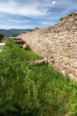 Antik Bizans kale kasaba, Peshtera, Pazarcık bölge, Bulgaristan ın Peristera kalıntıları