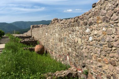 Antik Bizans kale kasaba, Peshtera, Pazarcık bölge, Bulgaristan ın Peristera kalıntıları