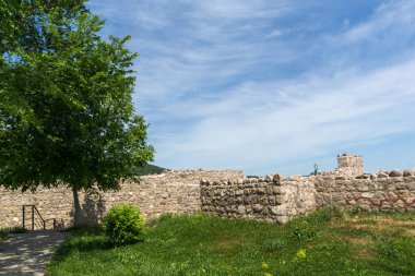 Antik Bizans kale kasaba, Peshtera, Pazarcık bölge, Bulgaristan ın Peristera kalıntıları