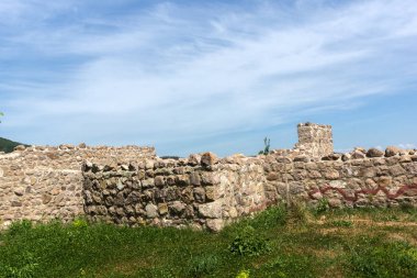 Antik Bizans kale kasaba, Peshtera, Pazarcık bölge, Bulgaristan ın Peristera kalıntıları