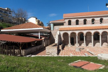 Bazilika kasaba Sandanski, Bulgaristan ile Piskoposluk karmaşık kalıntıları