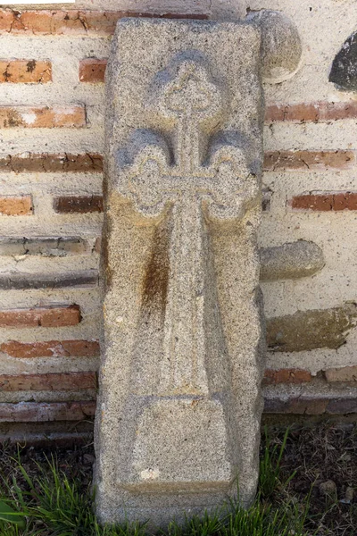 Ruínas Complexo Episcopal Com Basílica Cidade Sandanski Bulgária — Fotografia de Stock