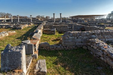 Philippi, Doğu Makedonya ve Trakya, Yunanistan, antik kentin kalıntıları