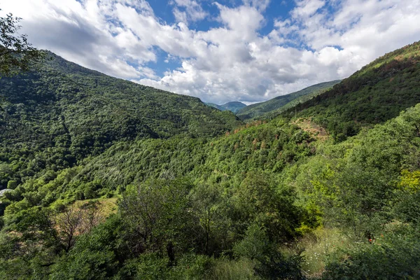 Increíble Paisaje Green Hills Cerca Ciudad Asenovgrad Las Montañas Rhodope — Foto de Stock