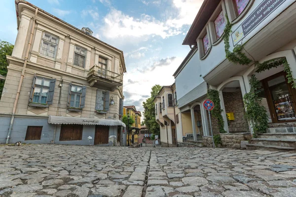 Plovdiv Bulgaria May 2018 Sunset View House Period Bulgarian Revival — Stock Photo, Image