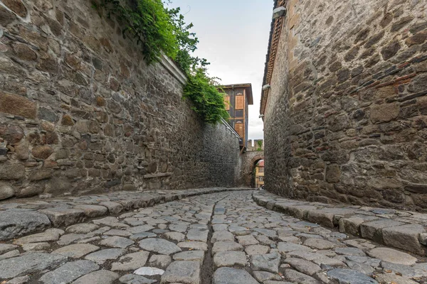 Plovdiv Bulgária Maio 2018 Foto Noturna Hisar Kapia Portão Antigo — Fotografia de Stock