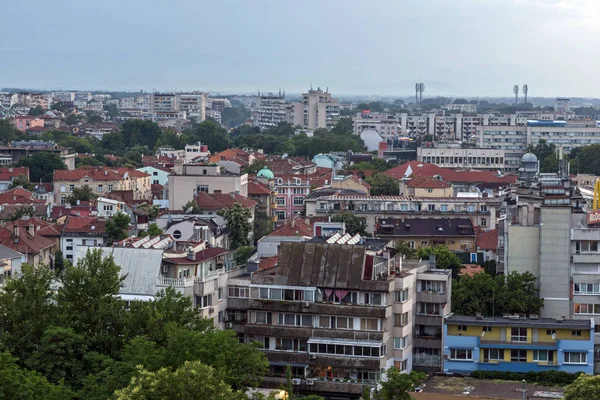 Plovdiv Bulgarien Mai 2018 Erstaunliches Nachtpanorama Auf Die Stadt Plovdiv — Stockfoto