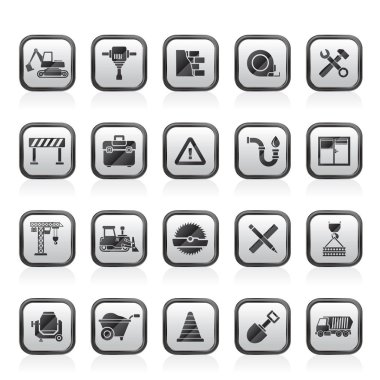 yapı ve inşaat Icons - vector Icon set