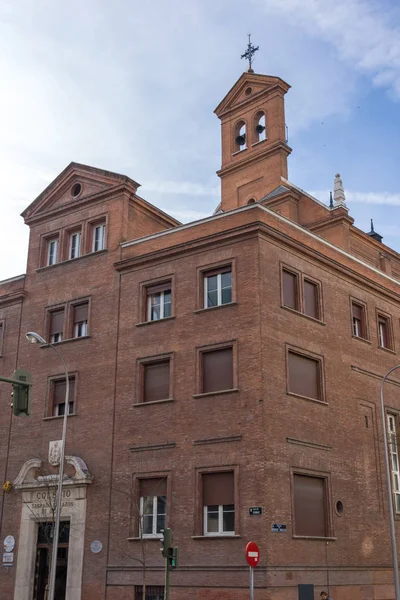 Madrid Espanha Janeiro 2018 Edifício Colégio Sagrado Coração Jesus Cidade — Fotografia de Stock