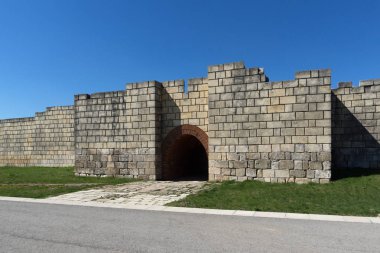 İlk Bulgar İmparatorluğu Ortaçağ Kalesi Pliska, başkenti kalıntıları Shumen bölge, Bulgaristan