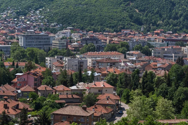 Peshtera Bułgaria Maja 2018 Panoramiczny Widok Miasto Peshtera Peristera Twierdzy — Zdjęcie stockowe