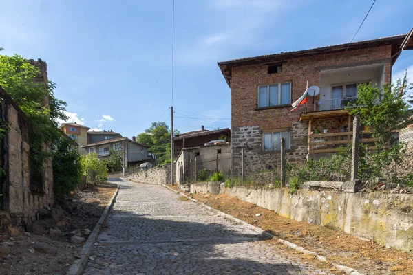 Fotinovo Bulgária Maio 2018 Ruas Típicas Aldeia Fotinovo Montanha Rhodopes — Fotografia de Stock