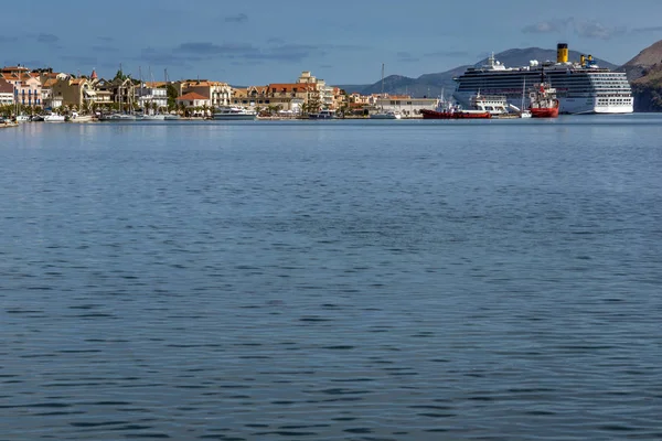Argostoli Kefalonia Grecia Mayo 2015 Panorama Ciudad Argostoli Cefalonia Islas — Foto de Stock