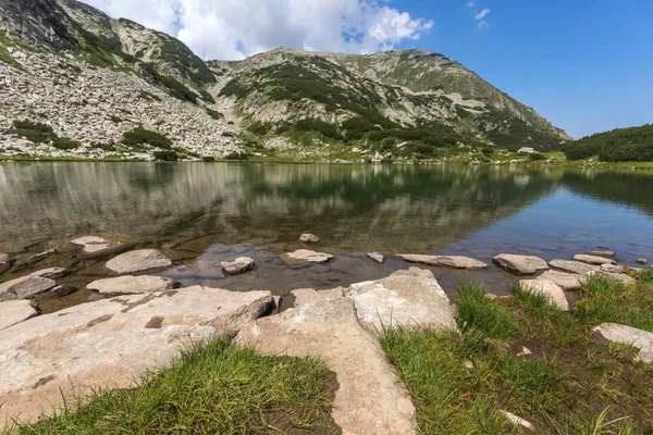 Amazing Landscape Dengan Danau Muratovo Pirin Mountain Bulgaria — Stok Foto