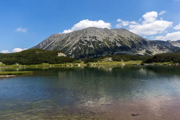 Verbazingwekkende Landschap Met Muratovo Lake Todorka Peak Pirin Gebergte Bulgarije — Stockfoto