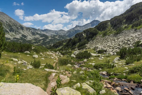 Muhteşem manzara Banderishki kınalı tepe, Pirin Dağı, Bulgaristan
