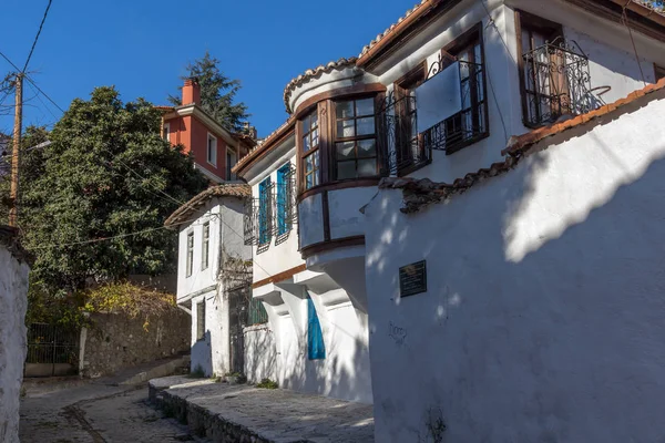 Xanthi Řecko Prosince 2015 Street Starých Domů Starém Městě Xanthi — Stock fotografie