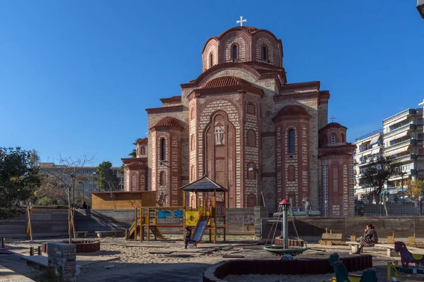 Xanthi Griekenland December 2015 Orthodox Kerk Oude Stad Van Xanthi — Stockfoto