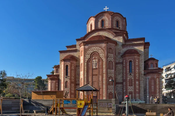 Xanthi Griekenland December 2015 Orthodox Kerk Oude Stad Van Xanthi — Stockfoto