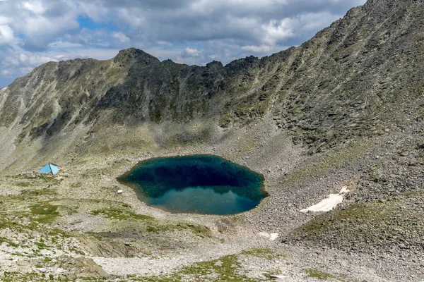 Şaşırtıcı görünümünden Musala tepe, Rila Dağı, Bulgaristan Ledenoto (ICE) Gölü