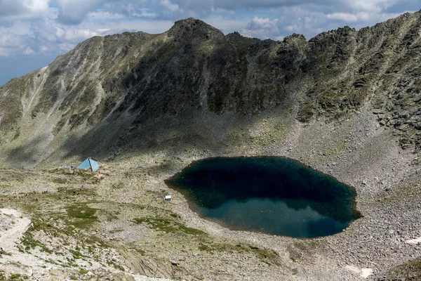 Şaşırtıcı görünümünden Musala tepe, Rila Dağı, Bulgaristan Ledenoto (ICE) Gölü