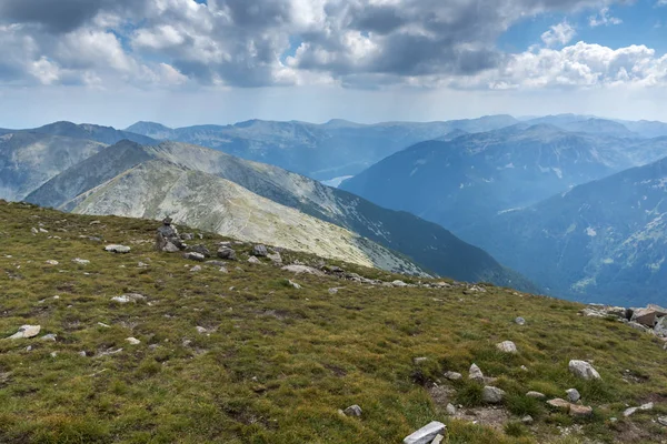 Paisagem Incrível Musala Pico Montanha Rila Bulgária — Fotografia de Stock